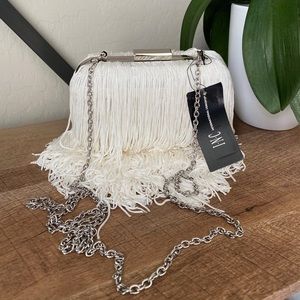 Evening party Fringe tassel strings chain bag